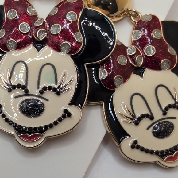 Disney Minnie Mouse Earrings - Red and Black - Picture 6 of 7